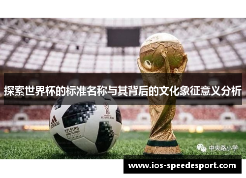 探索世界杯的标准名称与其背后的文化象征意义分析